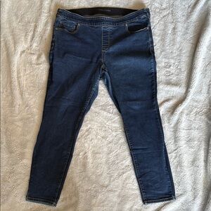 Maurices Dark Blue Denim Jeggings